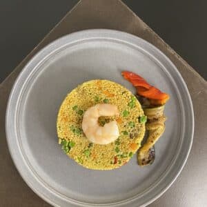 Cous Cous gamberetti e verdure