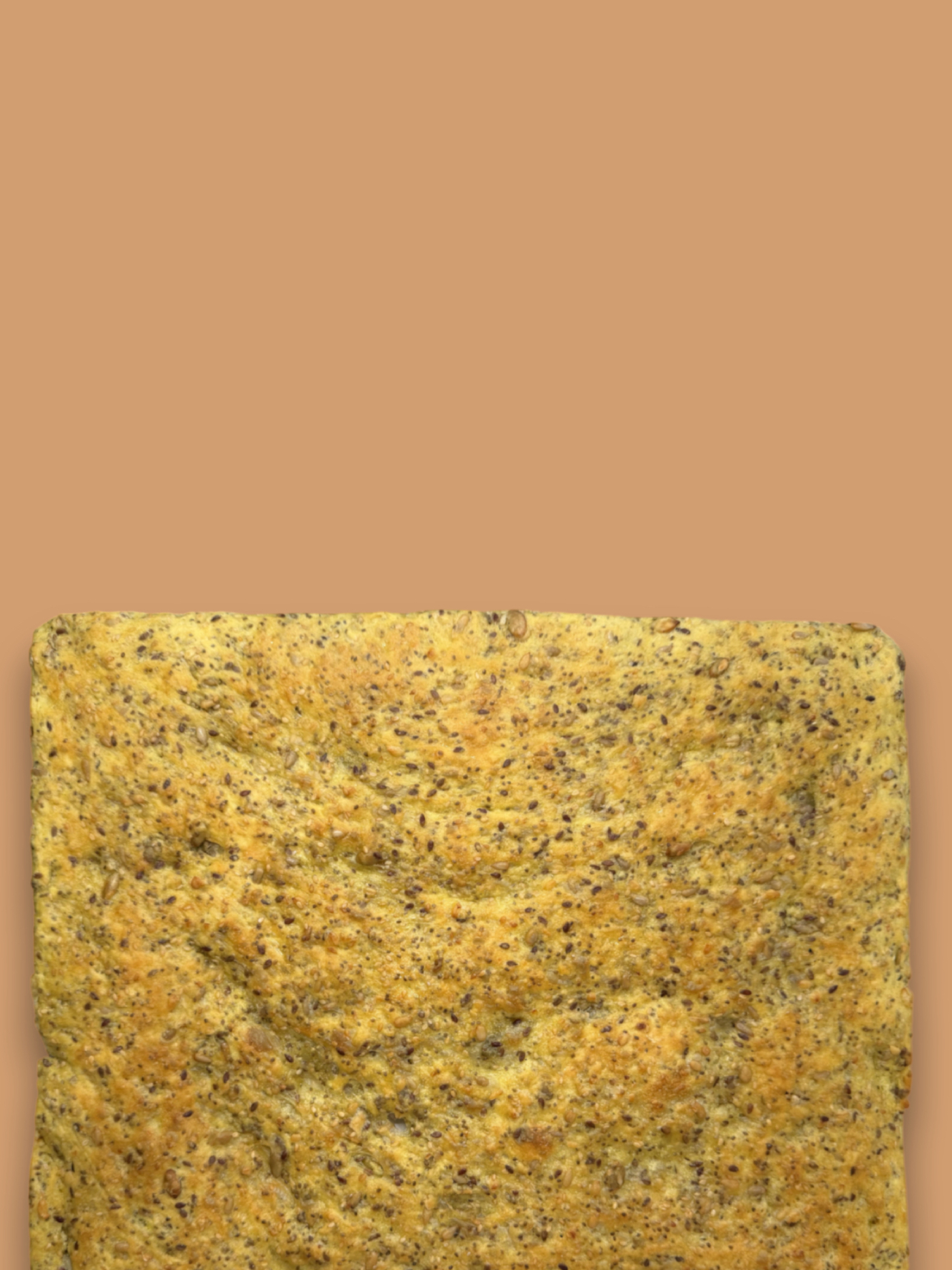 Focaccia ai semi di chia