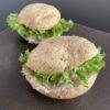 Focaccine integrali ai salumi, insalata e maionese - Foto principale
