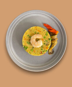 Cous cous gamberetti e verdure
