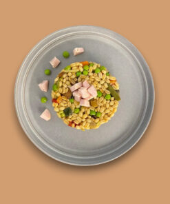 Farro con verdure e pollo