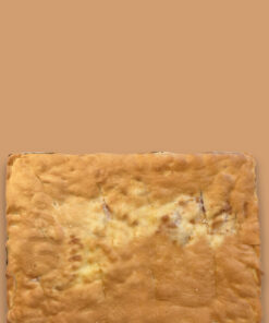 Focaccia ripiena con prosciutto cotto e formaggio