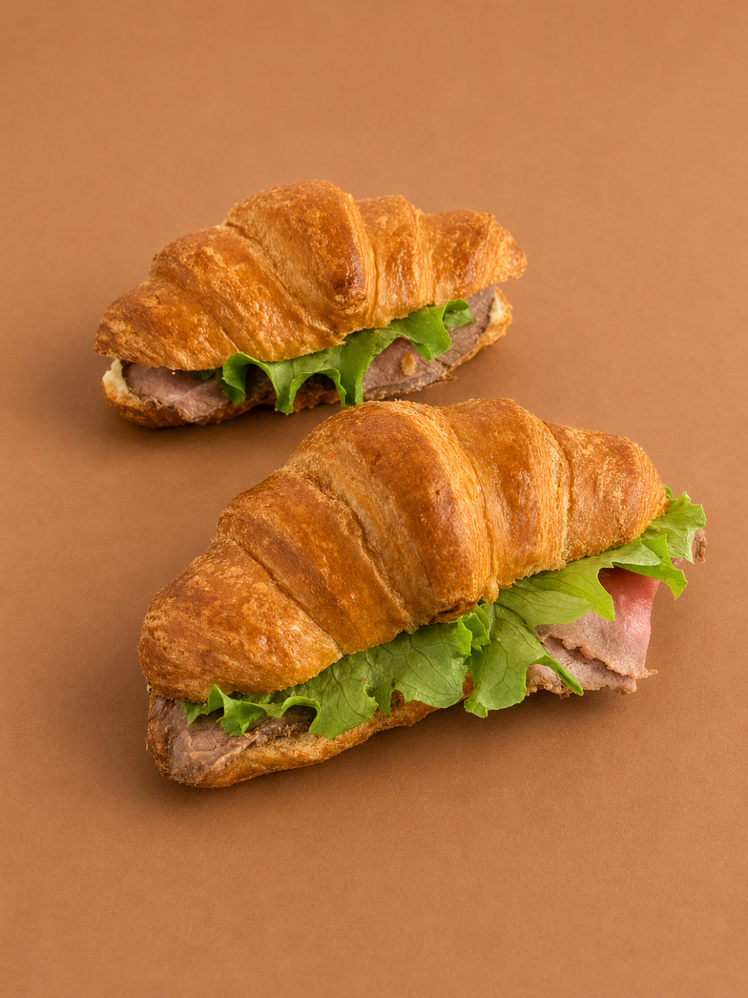 Mini brioches roast beef