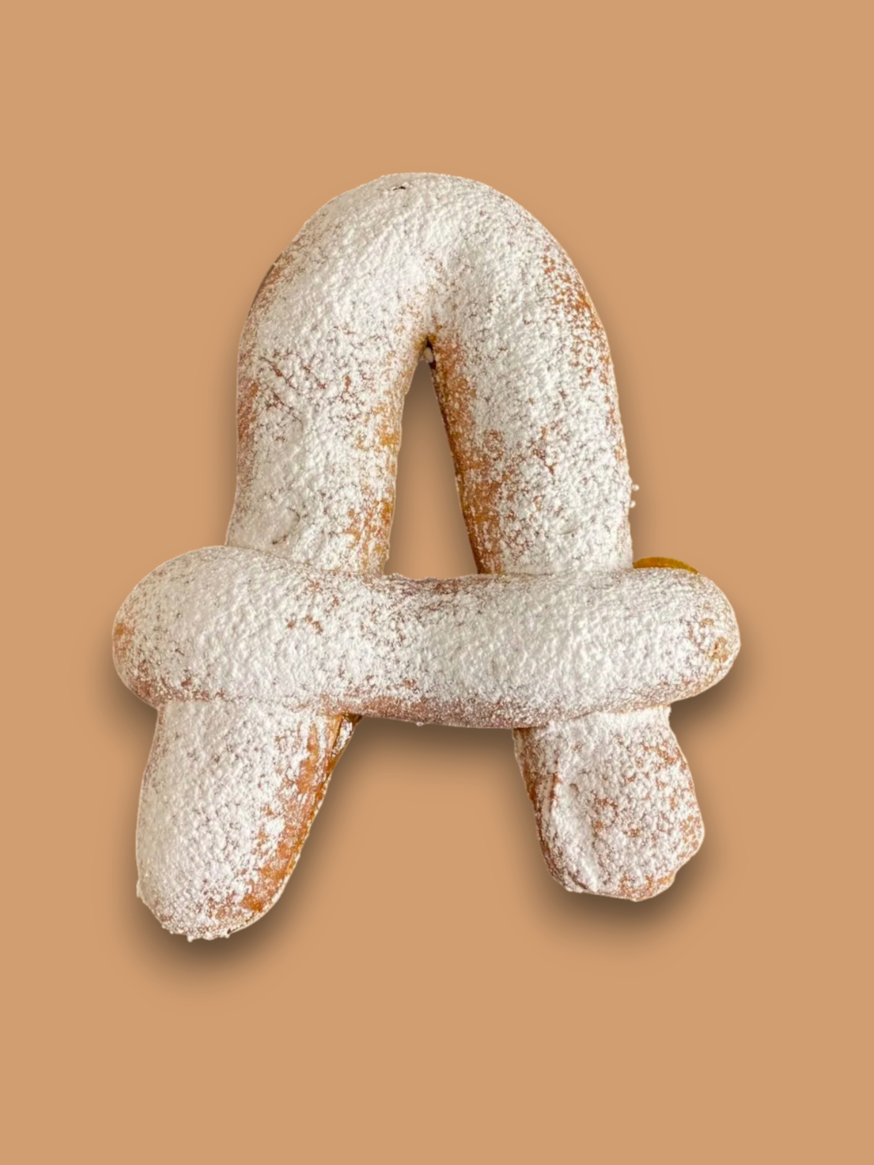 Pane al latte a forma di lettera o numero