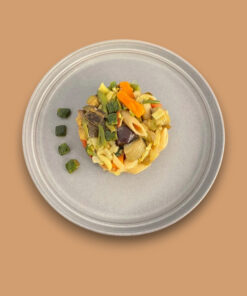 Pasta integrale all'ortolana