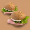tartine multicereali prosciutto e formaggio