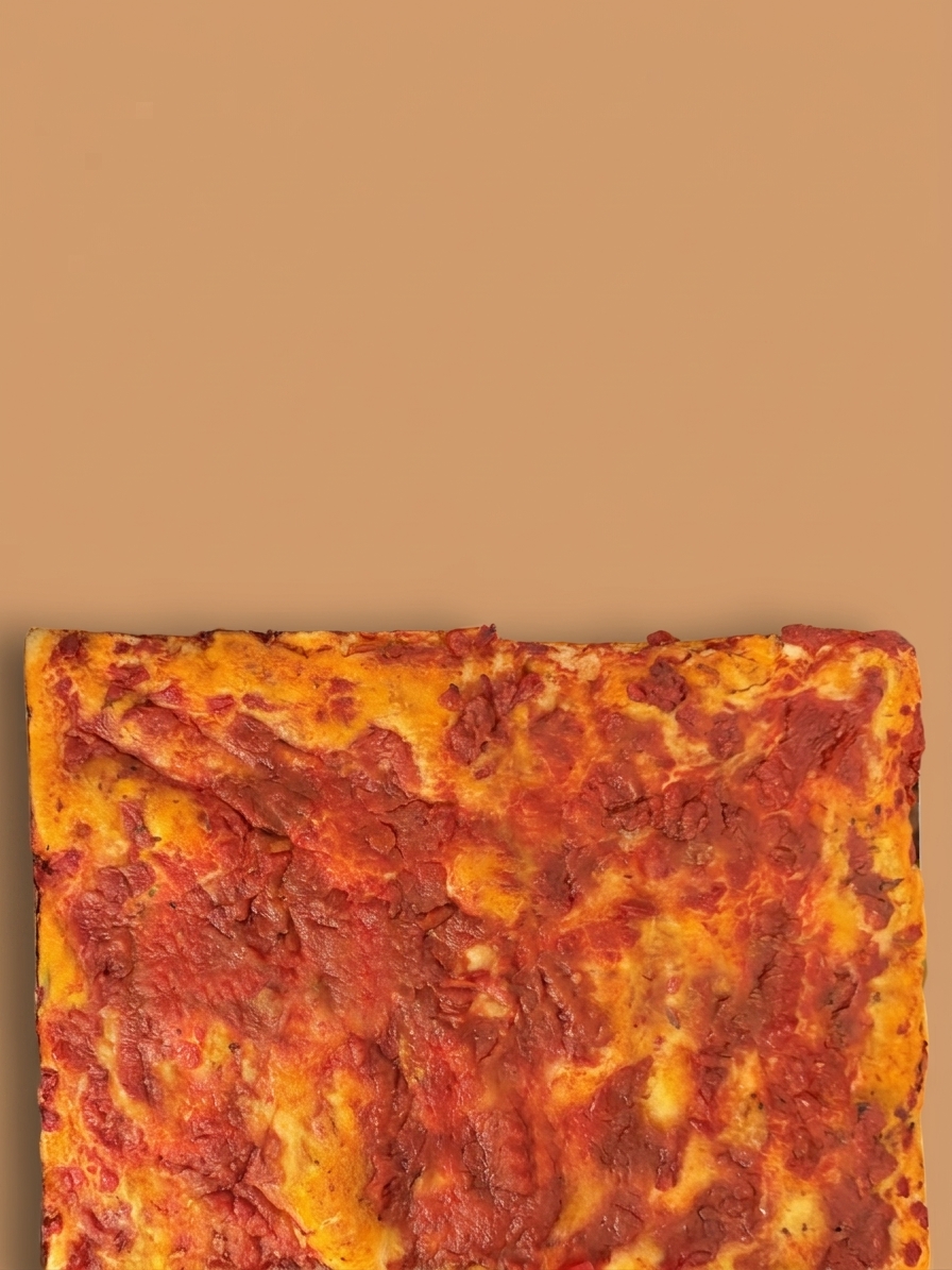 Pizza base rossa