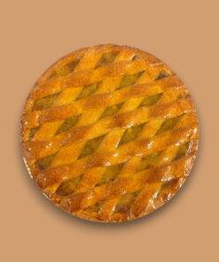 Crostata mele e confettura di albicocca