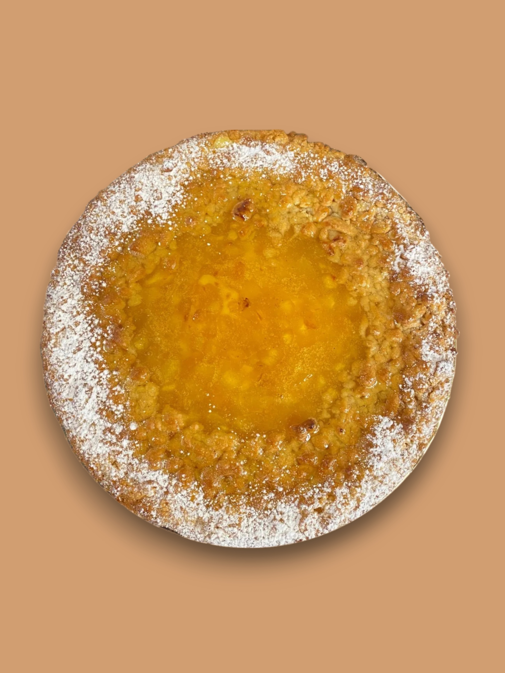 Crostata mele e crema