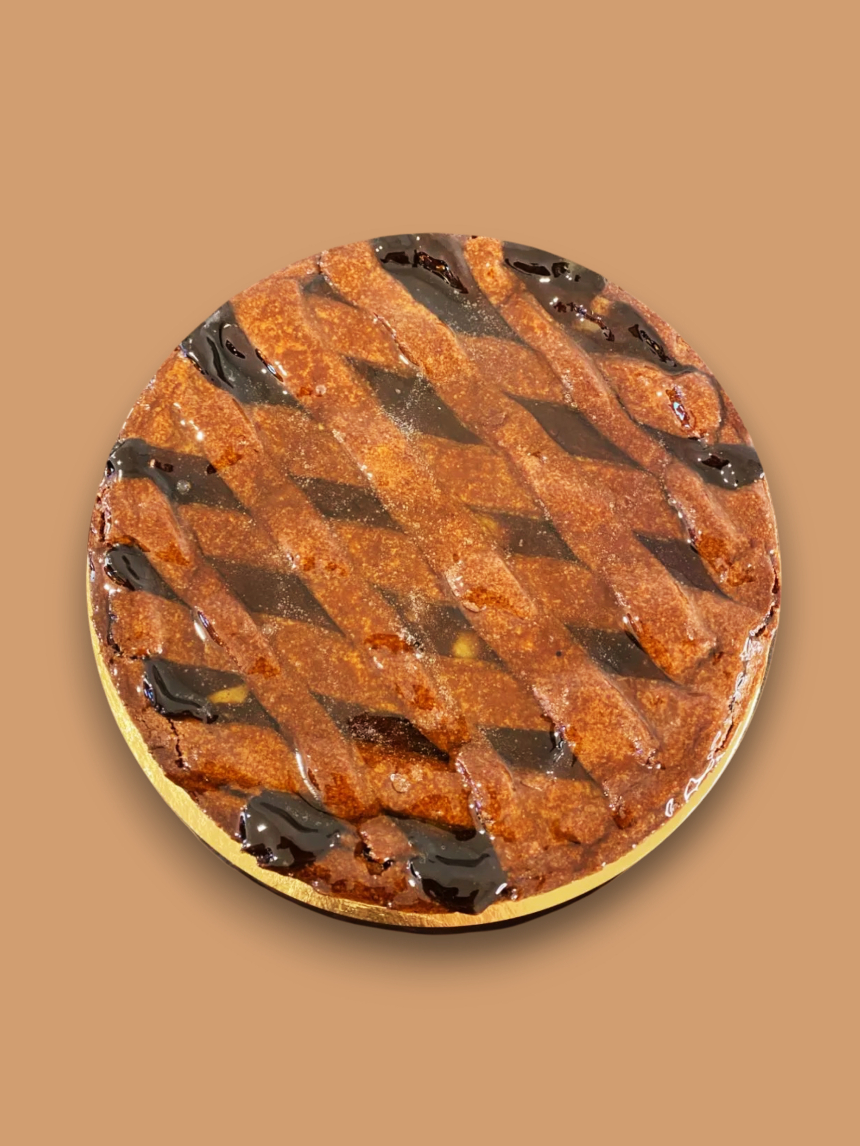 Crostata pere e cioccolato