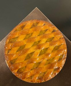 Crostata mele e confettura di albicocca