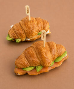 mini brioches salmone e avocado