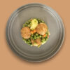 polpettone carne e piselli