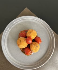Polpettine di polpo in sugo di datterini
